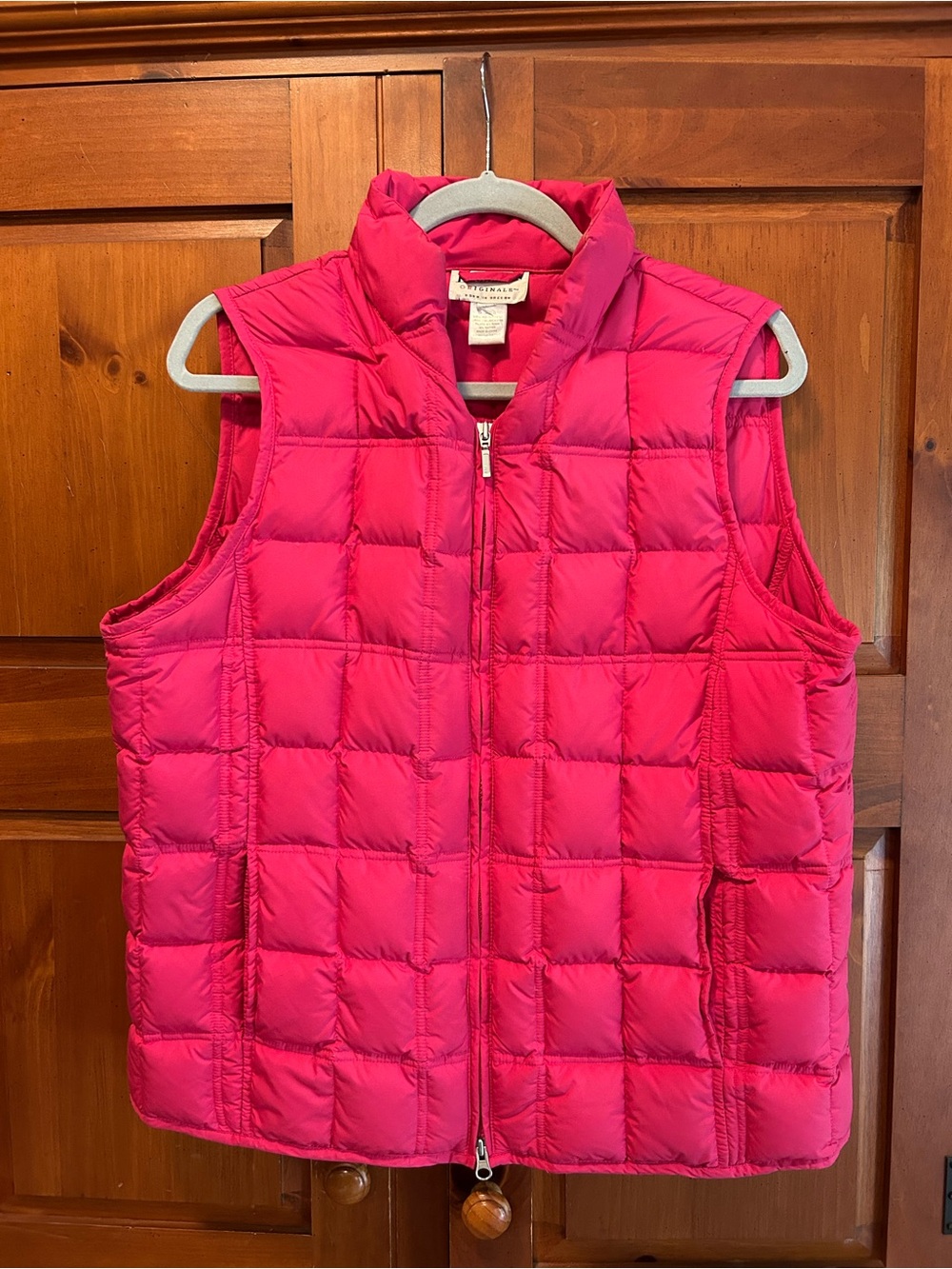 Vineyard Vines Women's Pink Quilted Down Vest